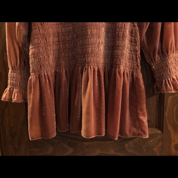 ❌SOLD❌NWT LOVESHACKFANCY Velvet Dress - Picture 8 of 14